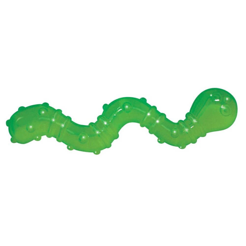 Catnip Dental Chew Toy Wiggle Worm Textured Fun Play Exercise Pet